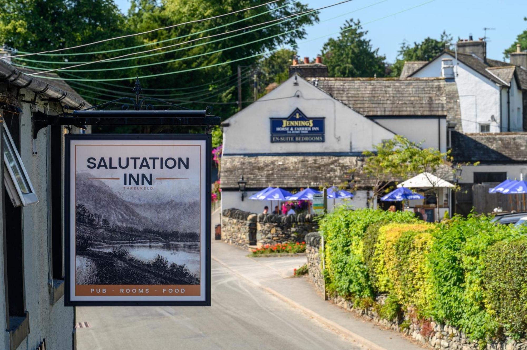 The Horse And Farrier Inn And The Salutation Inn Threlkeld Keswick Exterior photo